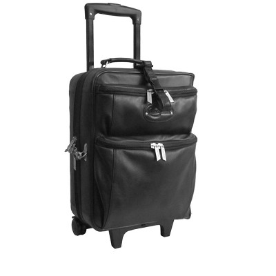 Amerileather Black Leather Novix Gament Bag