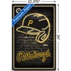 Trends International MLB Pittsburgh Pirates - Neon Helmet 23 Unframed Wall Poster Prints - 3 of 4