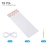 Unique Bargains Party Decoration Reusable Tassel Garland Banner DIY Kits 15 Pcs - 3 of 4