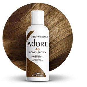 Creative Image Adore Semi-Permanent Hair Color - 48 HONEY BROWN - Haircolor Dye - 1 of 4