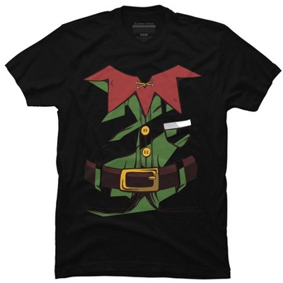 Men's Design By Humans Papa Elf Christmas Shirt Papa Elf Shirt for Men Papa Elf By rasok T-Shirt