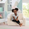 Delta Children Kids' Cozee Flip-Out Faux Shearling 2-in-1 Convertible Chair - image 2 of 4