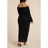 ELOQUII Off Shoulder Dress - 3 of 3