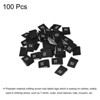 Unique Bargains Woven Crafting Clothing Sewing Embroidered Size Labels 100 Pcs - 3 of 4
