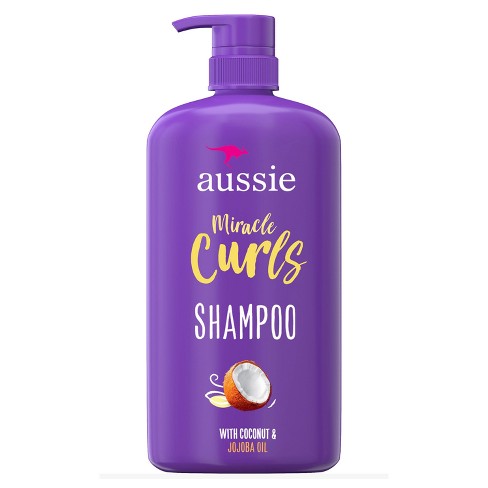 kindben Subjektiv skelet Aussie Miracle Curls With Coconut And Jojoba Oil And Paraben Free Shampoo -  30.4 Fl Oz : Target