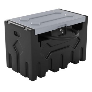 Diesel Tank, Portable Diesel Tank - 51 Gal with 12V Transfer Pump (10.6 GPM), Auto Nozzle, Filter, Truck Bed-Fit for Agriculture/Construction - 1 of 4