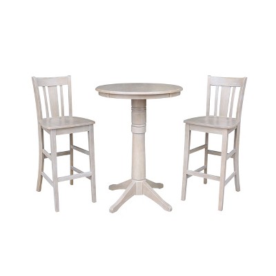 target bar table and stools