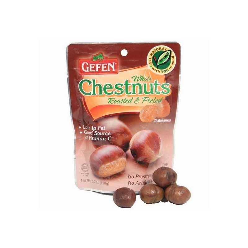 Gefen Roasted &#38; Peeled Whole Chestnuts 5.2oz, 1 of 4