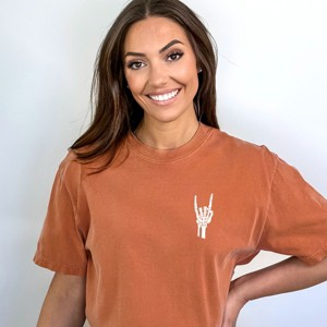 Simply Sage Market Spooky Club Front and Back Garment Dyed Tee - 1 of 4