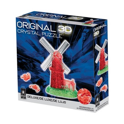 Disney White and Red 3D Crystal Windmill Puzzle
