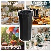 happimess Fleur 25-Gallon Traditional Classic Disposable Corrugated Cardboard Event Trash Can and Recycling Bin - 2 of 4