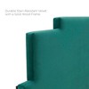 Modway Kasia Full/Queen Headboard - Performance Velvet Upholstered Headboard with Button Tufting for Contemporary Bedrooms - 2 of 4