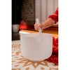 MEINL Sonic Energy 440Hz Crystal Singing Bowl, Throat Chakra 12 in. - 4 of 4