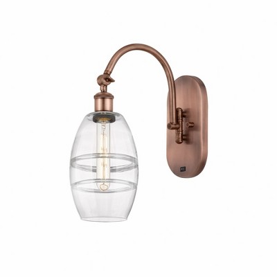 Vaz - 1 Light Arm Swivels Side to Side Wall Sconce In Industrial Style-11.63 Inches Tall and 5.88 Inches Wide