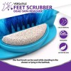 Mars Wellness Bath Scrubber and Foot Exfoliator - Feet Scrubber Dead Skin Remover with Foot Pumice Stone - 3 of 4