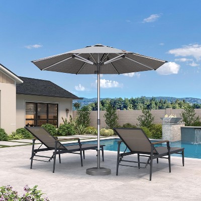 grey （silver pole）