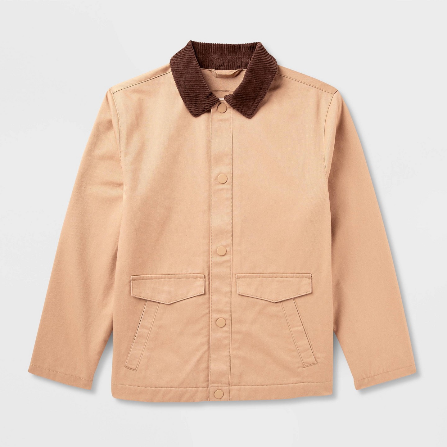 Куртка Cat & Jack Twill Jacket для мальчиков, цвет: Коричневый — фото 2
