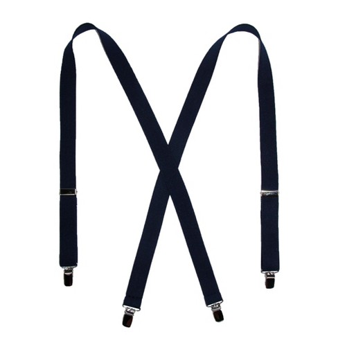 Ctm Women's Elastic Clip-end 1 Inch Basic Suspenders : Target