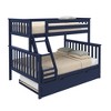 Max & Lily Twin over Full Bunk Bed with Trundle Bed - image 2 of 4