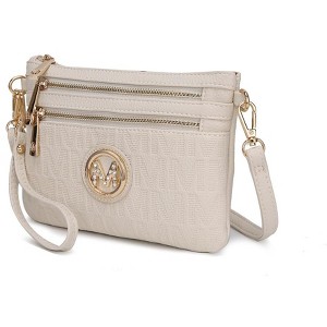 MKF Collection Roonie Milan M Signature Crossbody Wristlet Bag by Mia K - 1 of 4