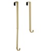 Haute Décor Adapt Adjustable Christmas Wreath Hanger Textured Gold - 2 of 4