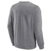 NCAA West Virginia Mountaineers Men's Gray Crew Neck Fleece Sweatshirt - 3 of 3