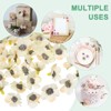 Unique Bargains Silk Decor DIY Wedding Mini Bulk Artificial Daisy Flowers Heads - 4 of 4