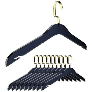 Acrylic Hangers: Clear 14 Inch Acrylic Skirt Hanger (dz)