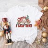 Simply Sage Market Women's I Saw That Santa Short Sleeve Graphic Tee - 3 of 4