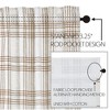 Wheat Plaid Panel Set of 2 84x40  VHC Brands - 3 of 4
