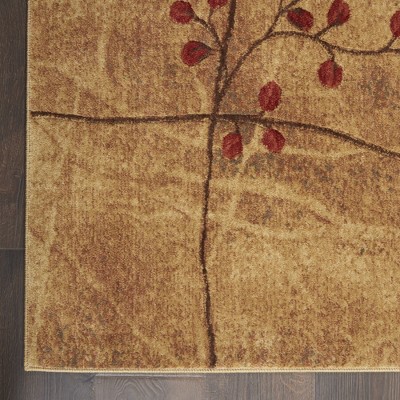 Extra Large Handmade Latte Rectangular Traditional Rug