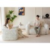 MAXYOYO Bean Bag Loveseat, Oversized Bean Bag Chair Floor Sofa for Living Room Bedroom - 3 of 4