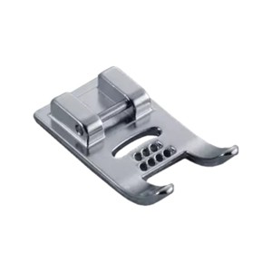 Brother SA158 7mm 7-Hole Cording Sewing Foot Snap On - 1 of 1