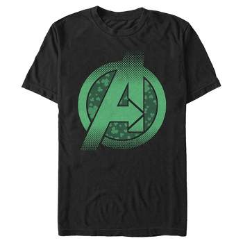 Men's Marvel St. Patrick's Day Avengers' Logo T-Shirt
