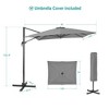 10X8FT Alunimun Patio Cantilever With Canopy - 3 of 4