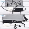 100PCS Reusable Cable Ties 6 Inches , Adjustable Cord Straps Wire Organizer Cord Wrap and Hook Loop Cable Management - 3 of 4