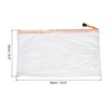 Unique Bargains Mesh Zipper File Pouch Document Folders 12 Pcs - 2 of 4