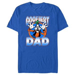 Men's Mickey & Friends World’s Goofiest Dad T-Shirt - 1 of 4