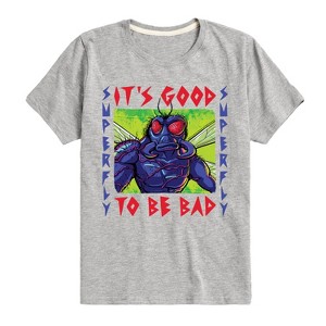 Boys' - Teenage Mutant Ninja Turtles Mutant Mayhem - Superfly Good To Be Bad Short Sleeve Graphic T-Shirt - 1 of 4
