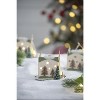 Gulches Set of 6 Charming 5"x3.5"x4" Cardboard Lit Tent Ornaments - Decorative Hanging Accents for Christmas Trees and Holiday Celebrations - 4 of 4