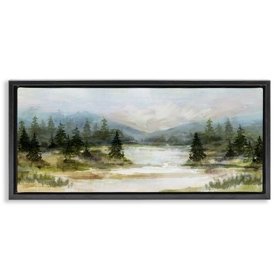 Stupell Industries Vast Country Landscape Rural Mountains, 25" x 11"