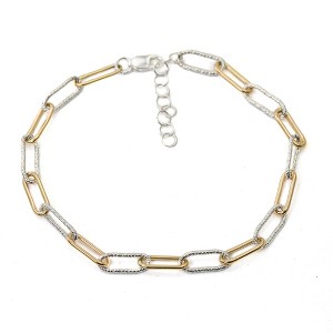 Chunky Paperclip Chain Bracelet - 1 of 4