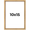 PosterPalooza | Photo Size Classic Modern Gold Frame - UV Acrylic, Foam Board Backing, Hanging Hardware - 2 of 4