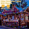 Ollny 400 LED Multicolor Christmas Lights (Clear Cable, Plug in, 8 Modes) - 2 of 4