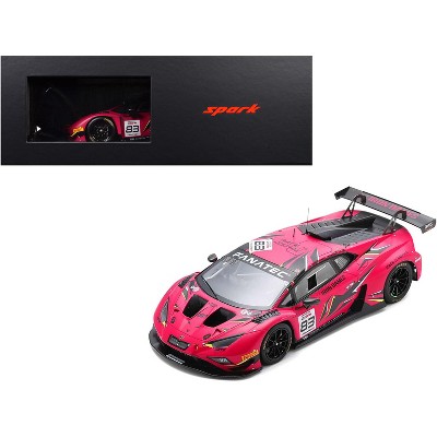 Lamborghini Huracan GT3 Evo2 #83 "Iron Dames" "24 Hours of Spa" (2023) with Acrylic Display Case 1/18 Model Car by Spark
