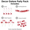 Big Dot of Happiness Conversation Hearts - Valentine’s Day Party Supplies Decoration Kit - Decor Galore Party Pack - 51 Pieces - 2 of 4