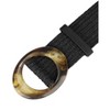 INSPIRE CHIC Women's Stretch Woven Stone Buckle Elastic Belt - 2 of 4