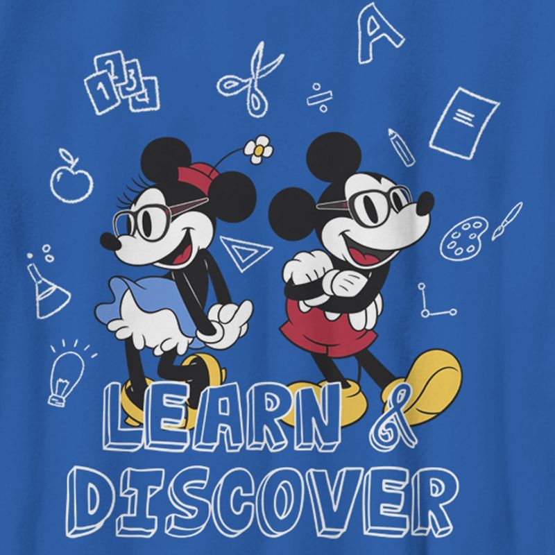 Boy's Mickey & Friends Learn & Discover Mickey and Minnie T-Shirt, 2 of 6