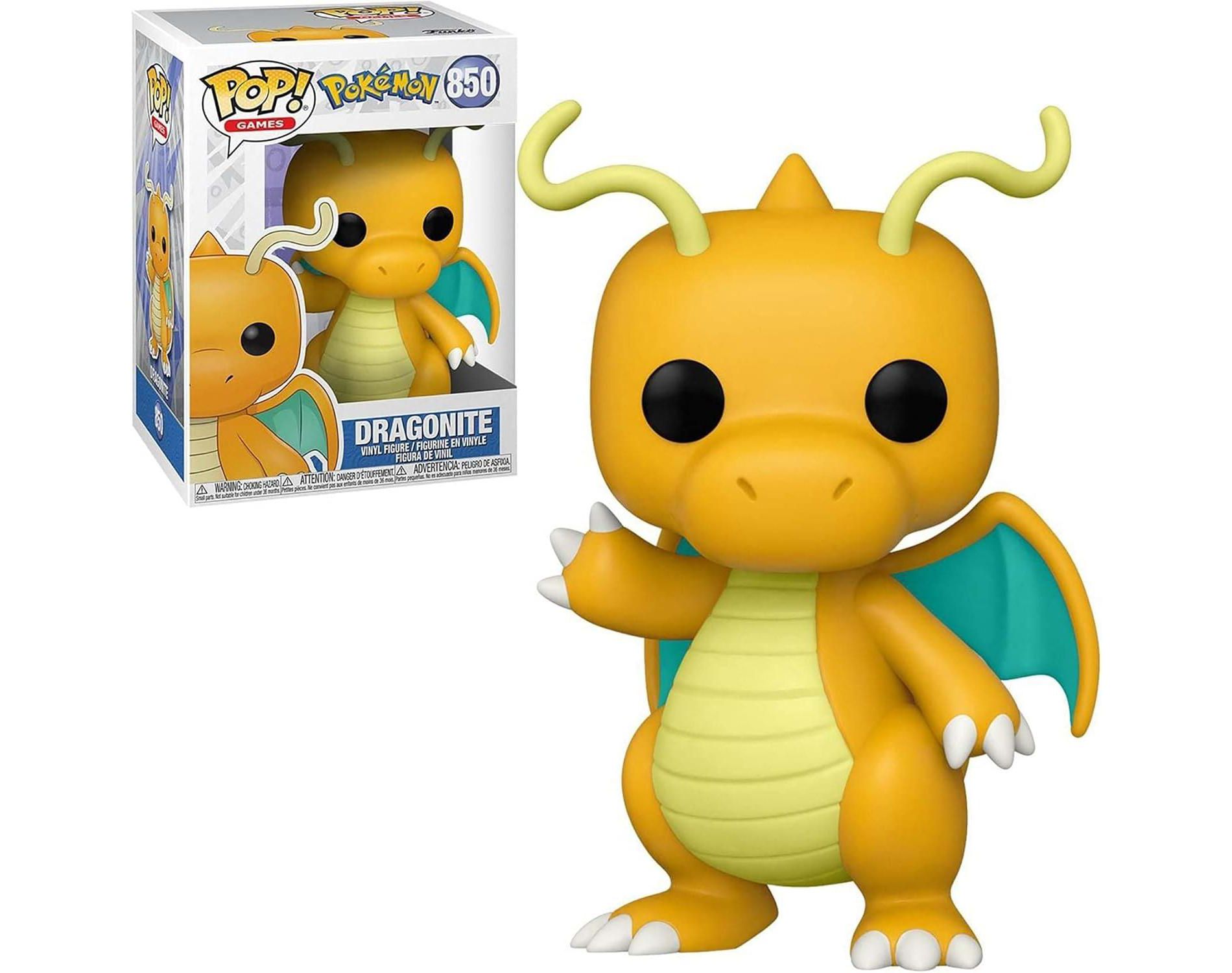 Funko Pop Games: Pokémon S8 - Dragonite - Vinyl Figure #850 #56312