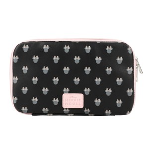 Disney Minnie Mouse Ears Black 9.8” Tech Cable Organizer Travel Case - 1 of 4